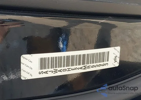 2010 Jaguar Xf Supercharged z USA, uszkodzony, nr VIN SAJWA0HE2AMR65963